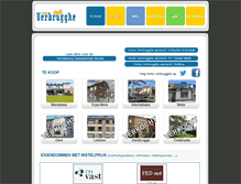 Tablet Screenshot of immoverbrugghe.be